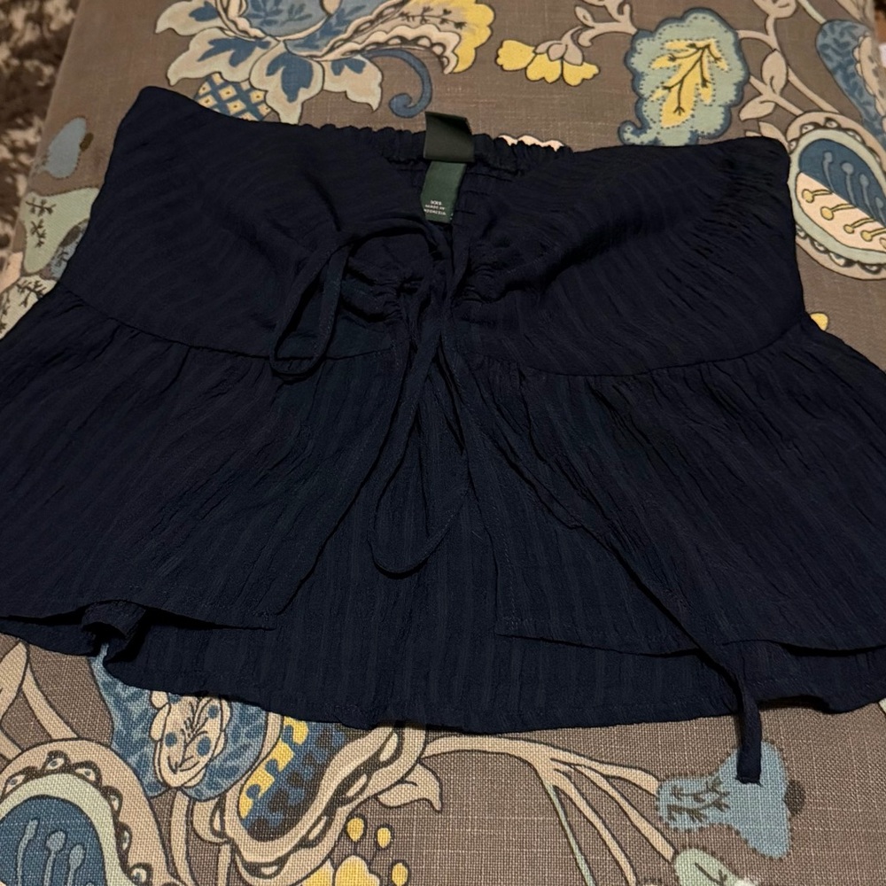 Navy Blue Tube Top